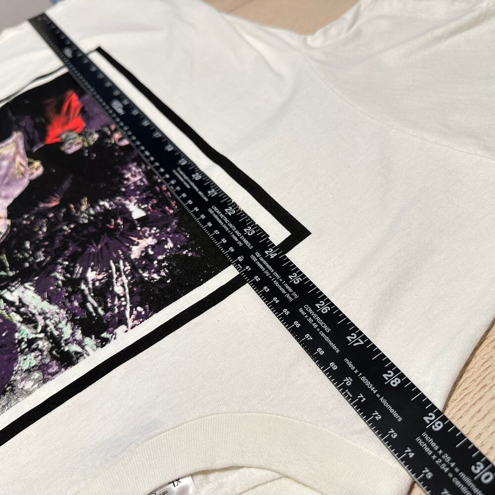 Oasis Single Stitch Tubular Band Tee Mens XL White Be Here Now Graphic TShirt - Picture 15 of 15
